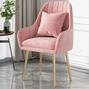 Luxurious Floral Ladies’ Dressing Chair